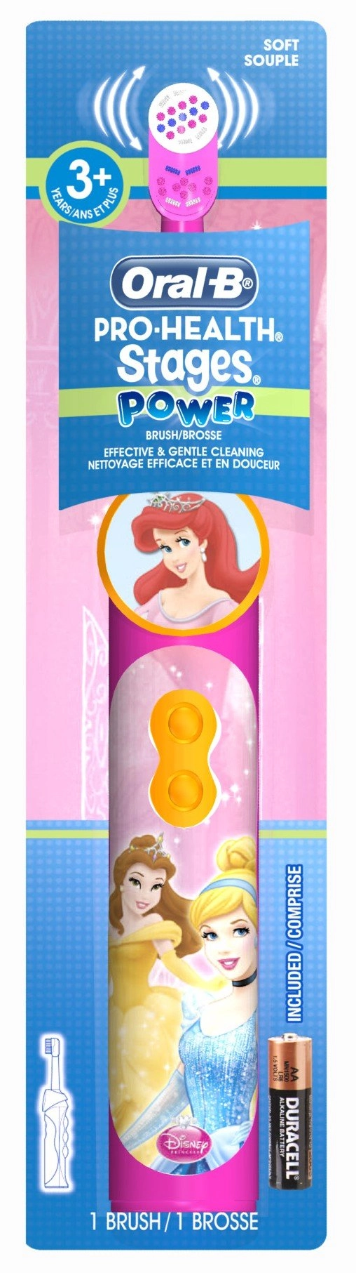Oral-B Stages Power Toothbrush - 3 Count Disney Princess
