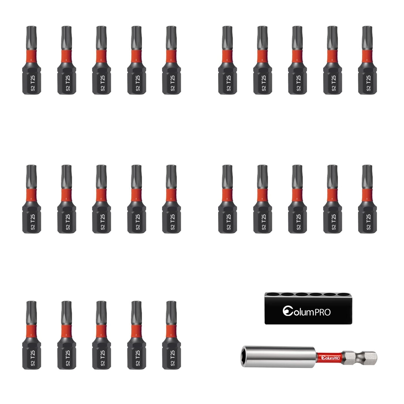 ColumPRO T25 Impact Screwdriver Bit Set - 26PCS