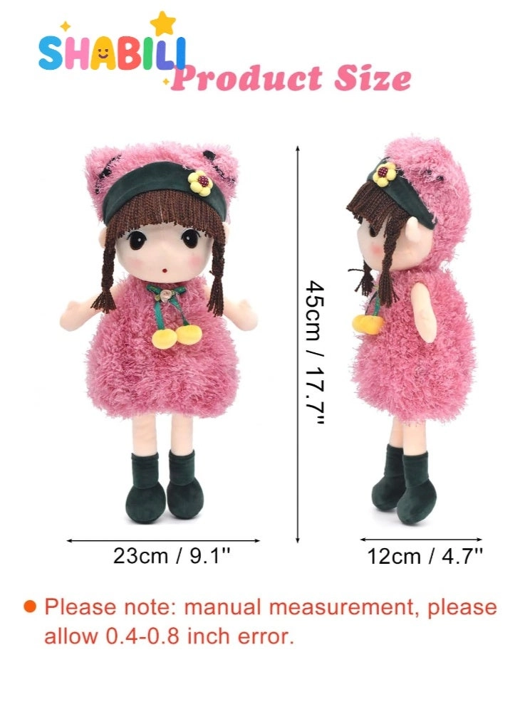 Princess Doll - 45 cm Pink Plush