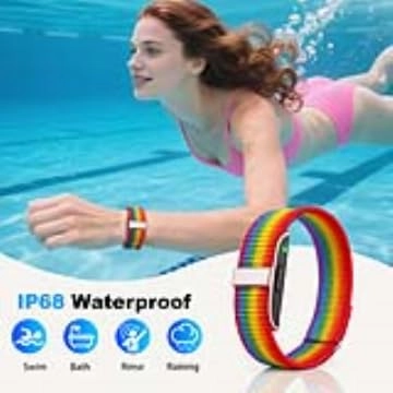 Sleep & Fitness Tracker Wristband - 24/7 Heart Rate Blood Oxygen Stress Monitor
