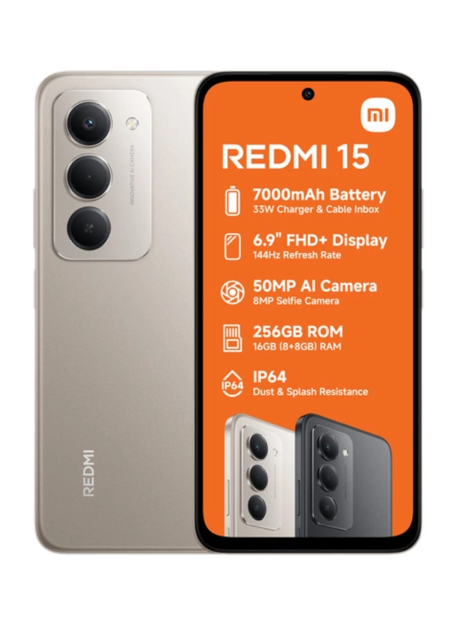 Redmi 15 - 8GB 256GB