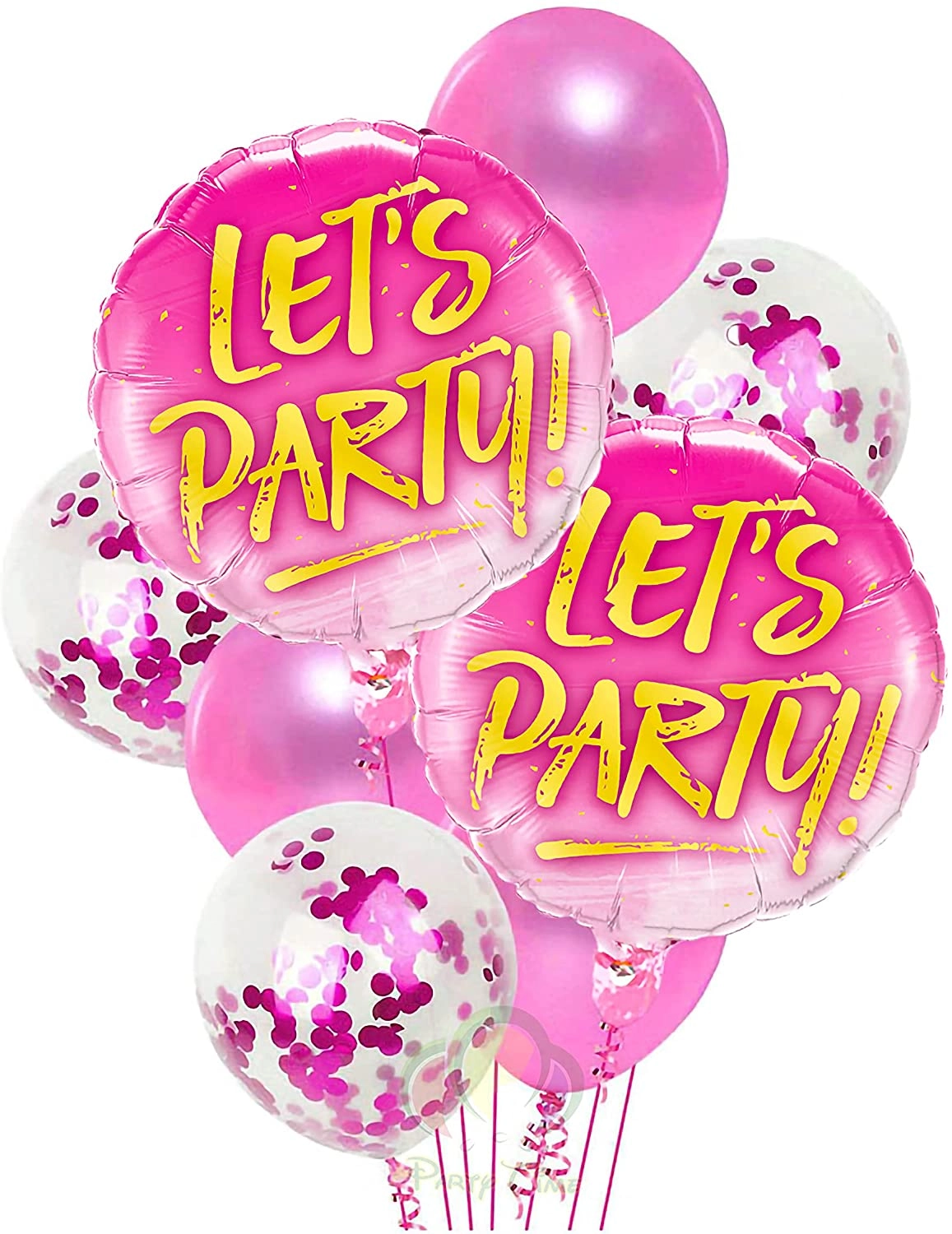 Party Time Trading LLC Balloons Set - 8-Pieces Birthday