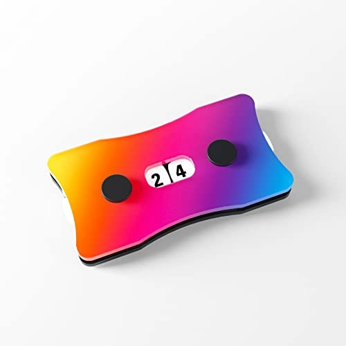 Double Life Counters - Double Dials Color Gradient Acrylic