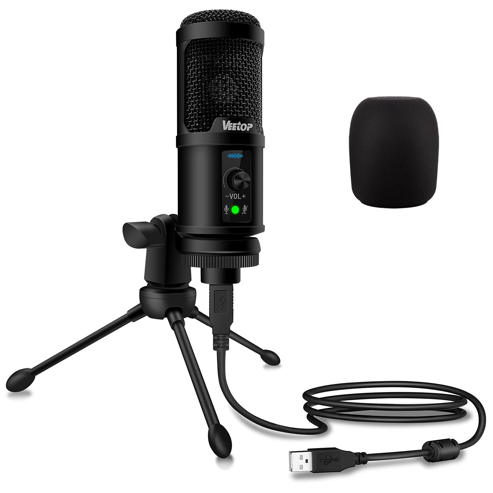 Veetop USB Condenser USB Microphone
