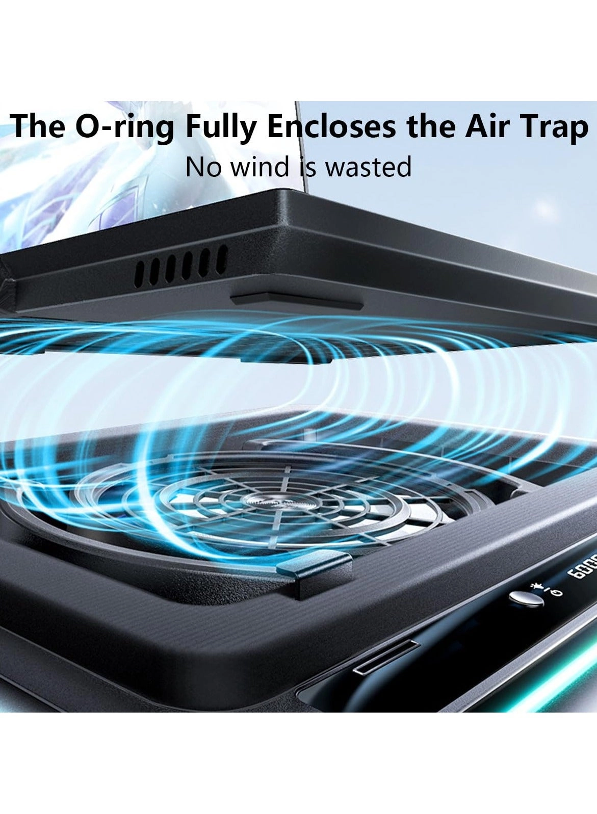 Gaming Laptop Cooling Pad - 15.6-19.3inch