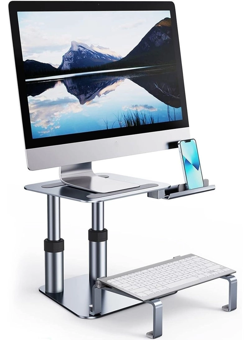 ELTRAZONE ADB-AL01 - All-Aluminum Alloy Keyboard & Mobile Holder