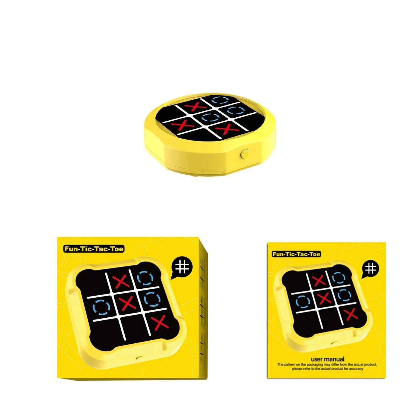 Electronic Tic-Tac-Toe Bolt Game - 3-in-1 Portable