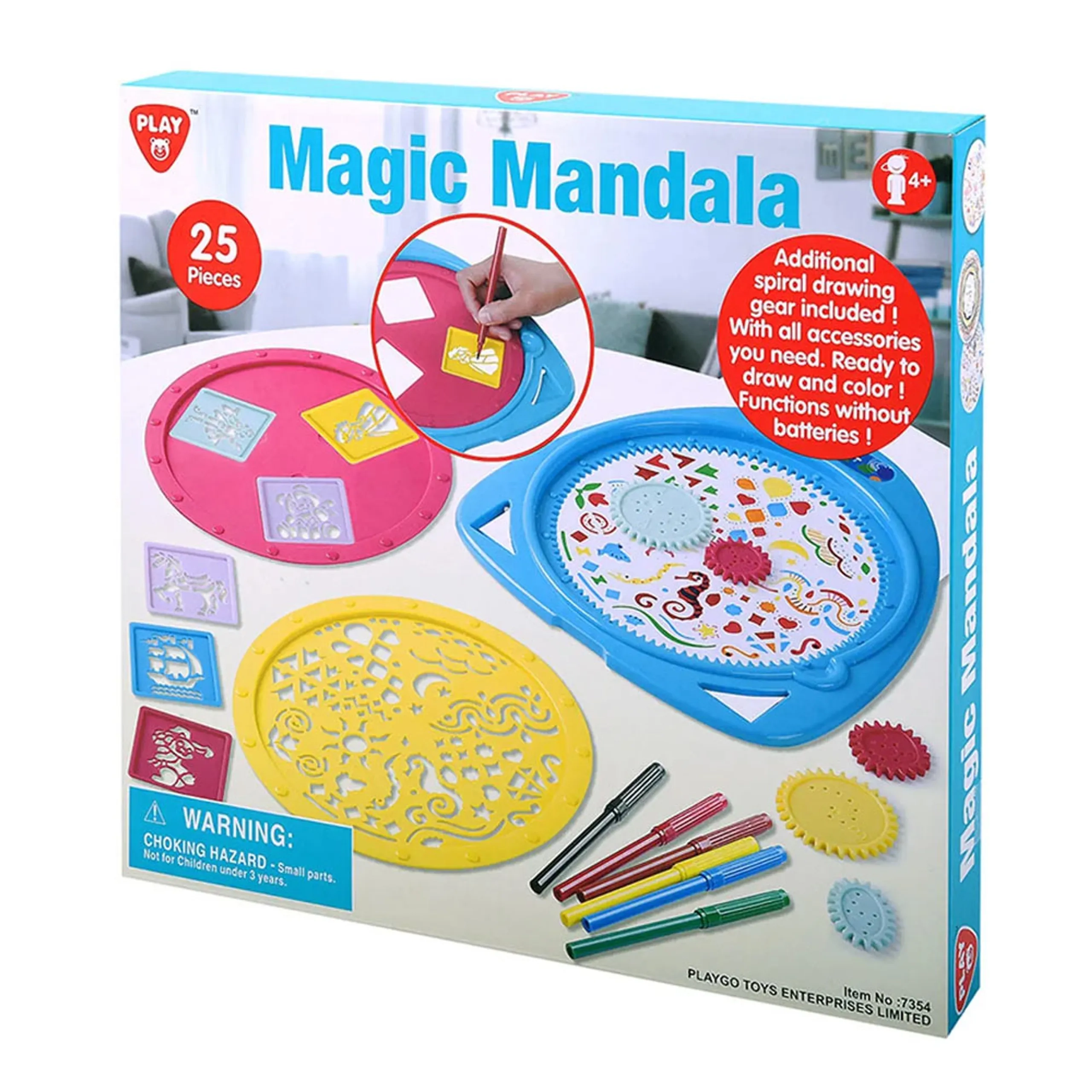 Play&Go Magic Mandala - 4+ years 25 pcs