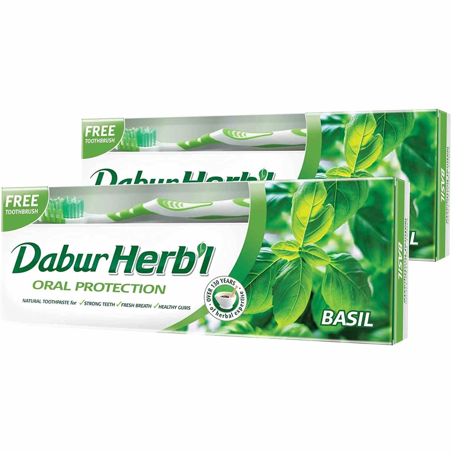 Dabur Herbal Basil Toothpaste 150g