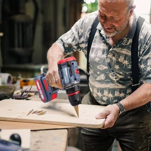 Cordless Drill Set - 1.5 Amp Hours