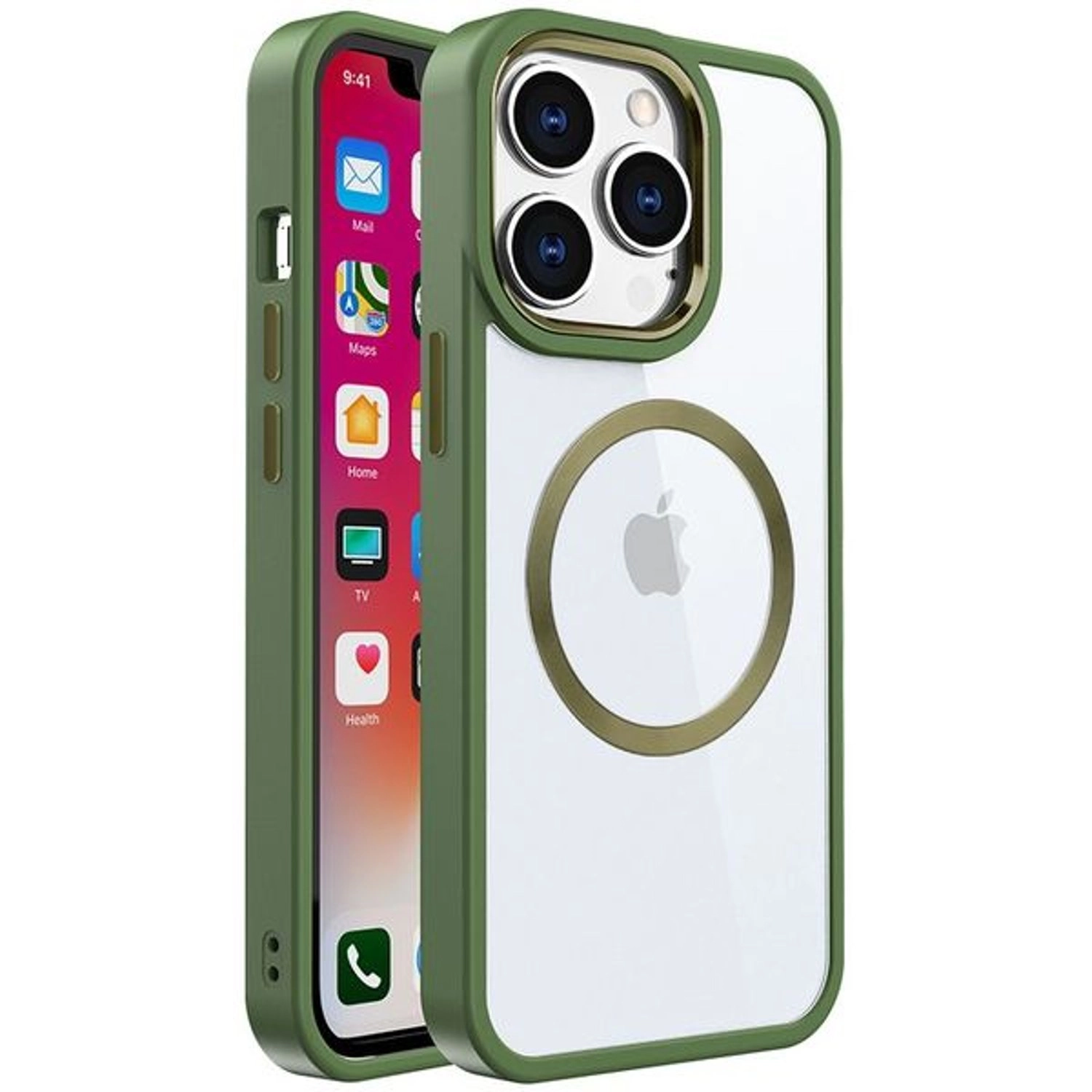 Hard Case With Screen Protector for iPhone 14 Pro