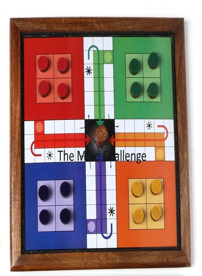 Ludo - Wooden Magnetic