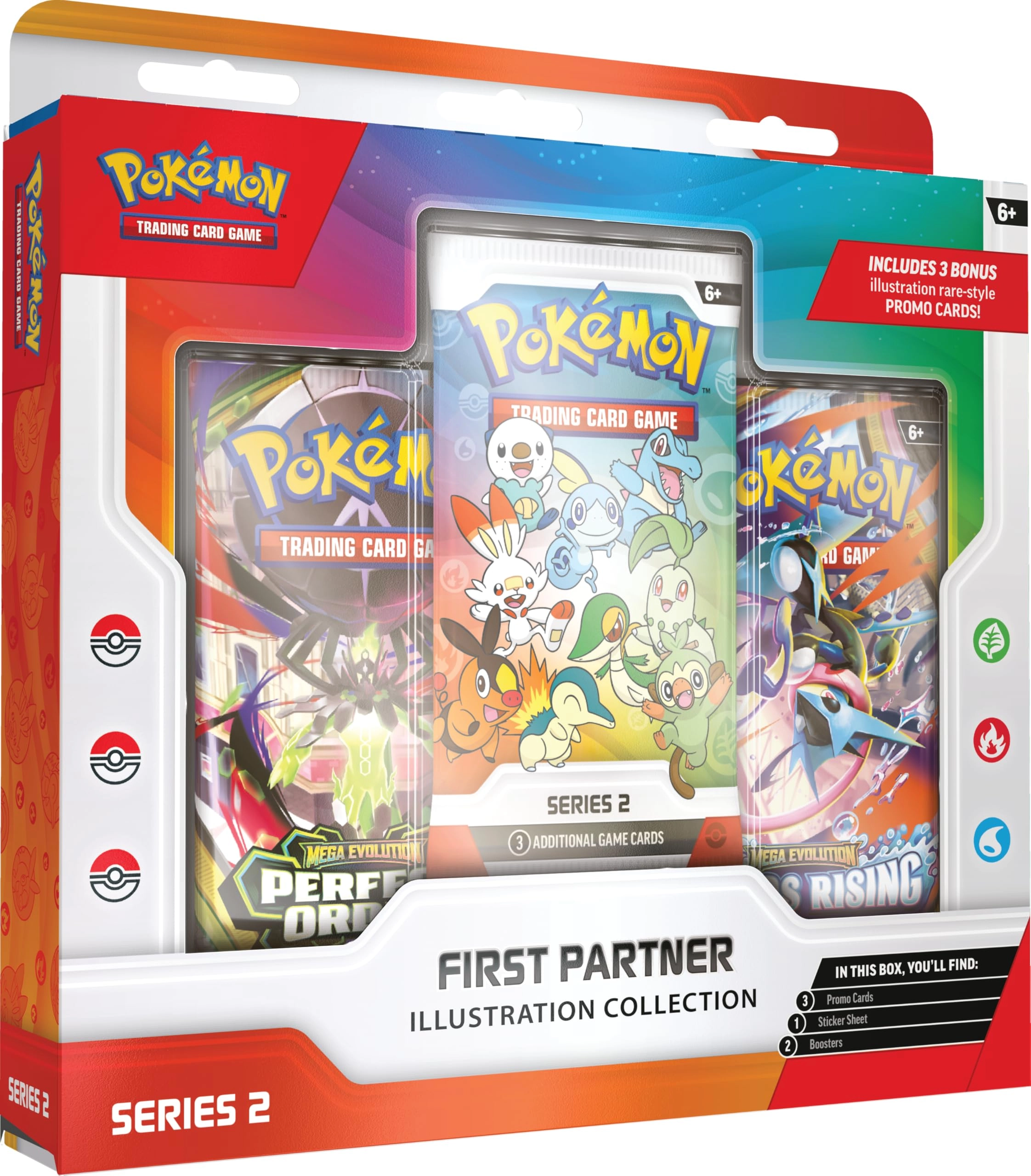 Pokémon First Partner Illustration Collecion - 3pcs