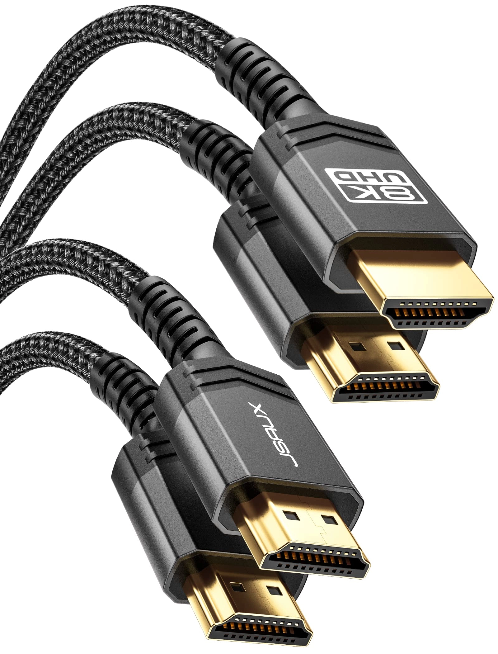 JSAUX 8K HDMI Cable 1.8288m with Ethernet Pack