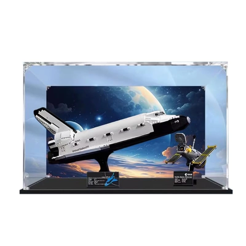 Clear Acrylic Display Case - LegoNasa