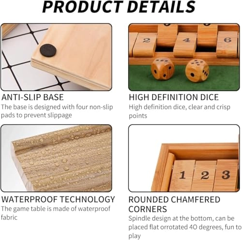 Shut The Box - 3 months and up 12 pieces