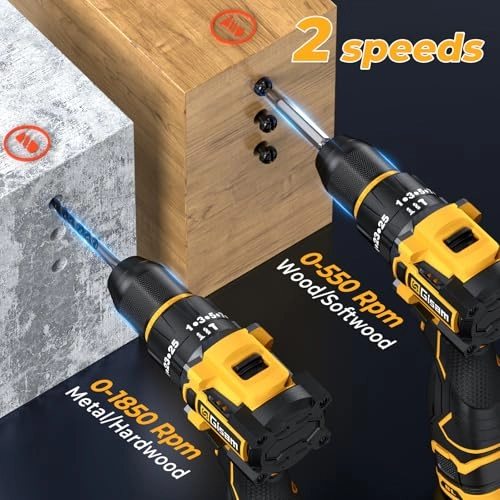 Cordless Drill - 16.8V 2.0Ah 65Nm Brushless