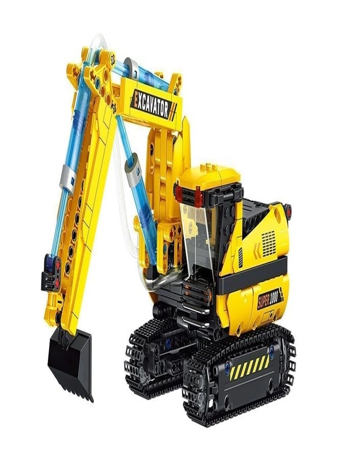 TOYVELLY Technic Hydraulic Excavator - 554 PCS Hydraulic Drive