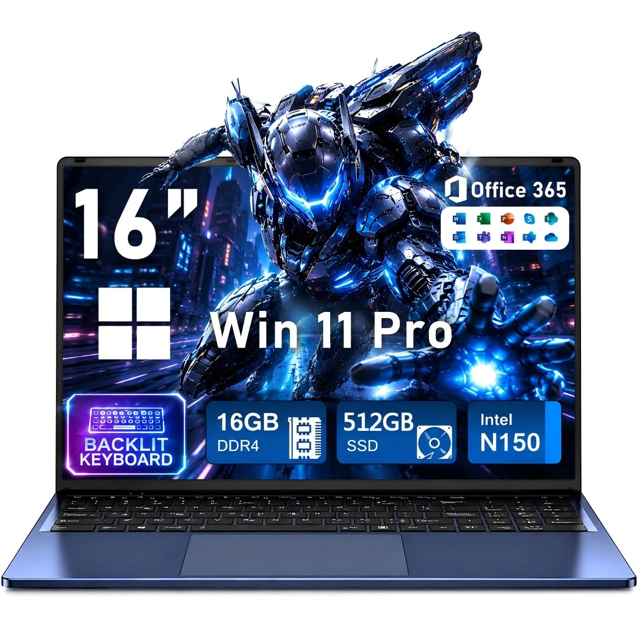 NIAKUN NiaBook - 16 Inch 512GB 16GB N150