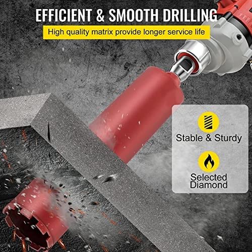 Diamond Drill Bit - Alloy Steel, Diamond 1 5in