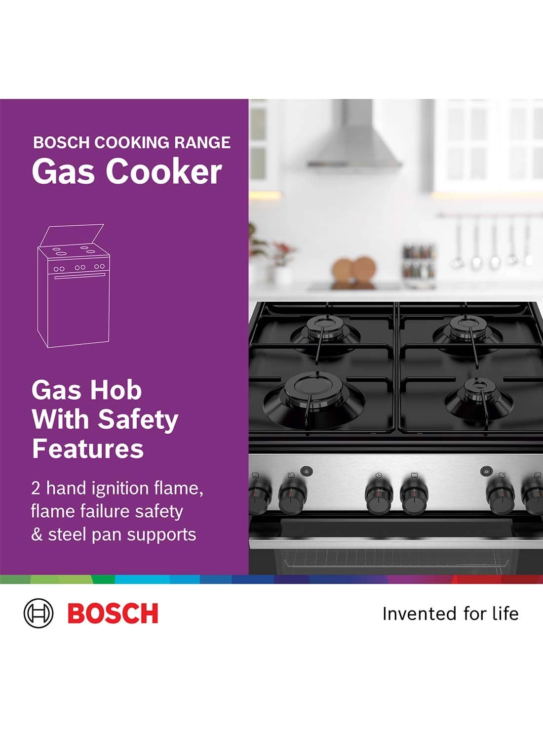 HGA120B51M GAS Cooker