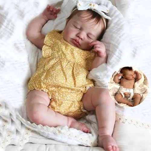 Anano Reborn Baby Doll - 20 in Vinyl Girl