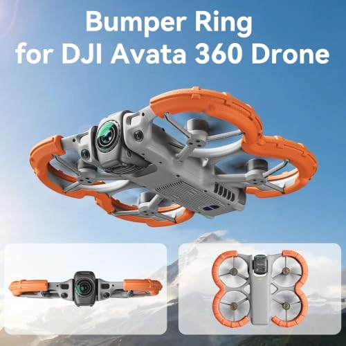 Avata 360 Propeller Guard Protector - Orange EVA