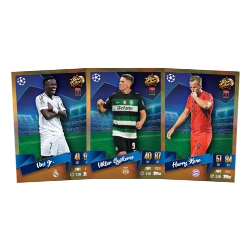 UEFA Champions League Match Attax Update Collection - Snow Ballers Pack #3 63 pcs