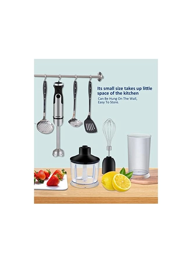 HB3302 - 4-in-1 Hand Stick Blender 6 Speed Control