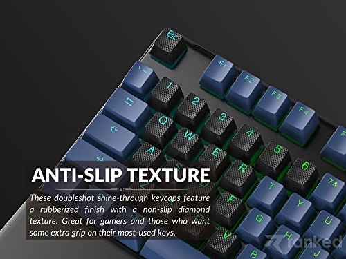 Rubber Keycap Set - OEM Profile Pistachio 23 Keys