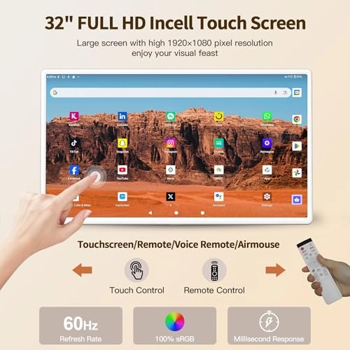Portable Smart TV - 1080p 32 Inches