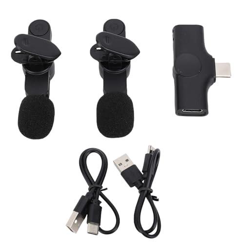 Wireless Lavalier Microphone - 2 2.4GHz