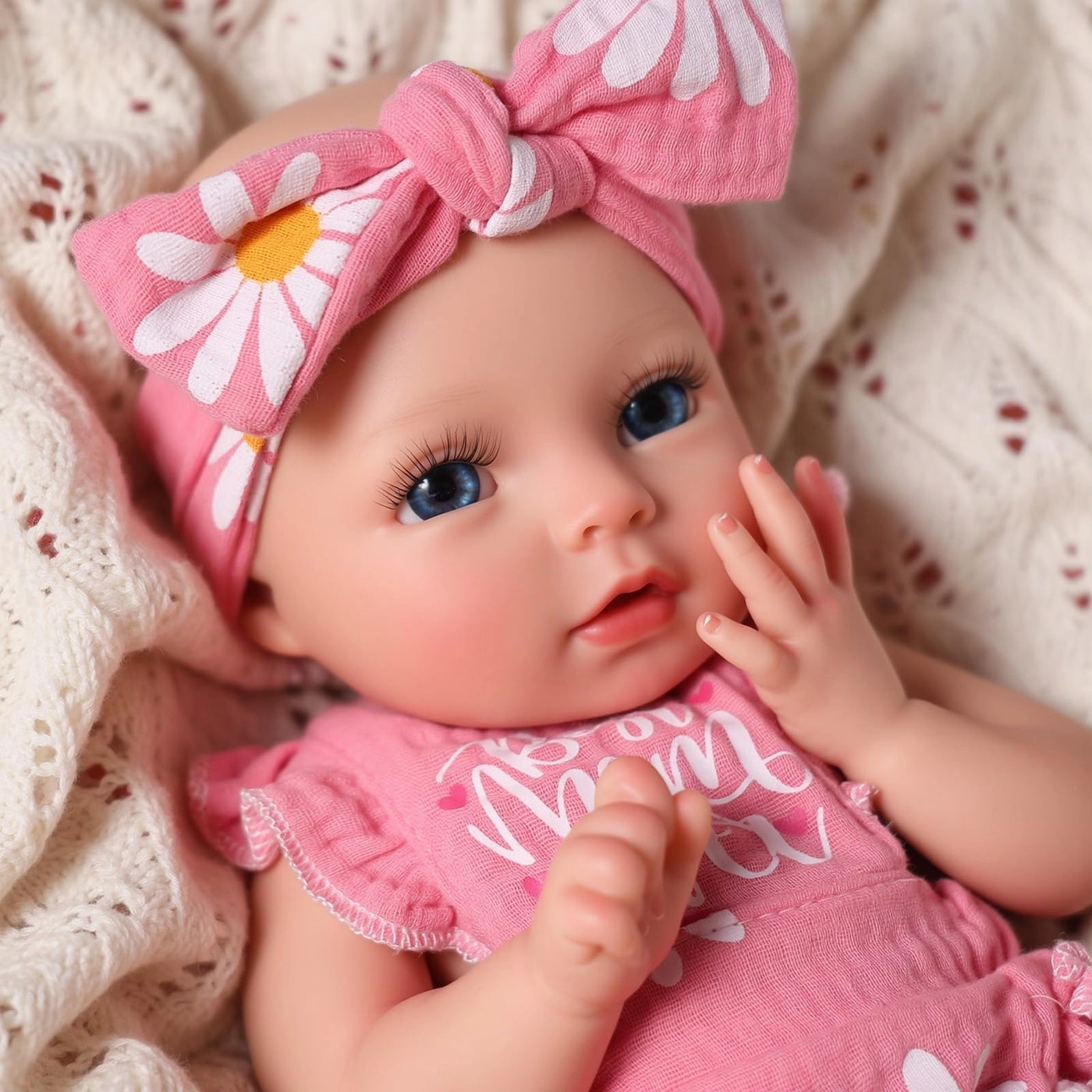 Reborn Baby Doll - 12 Inch Silicone Weighted Ages 3+