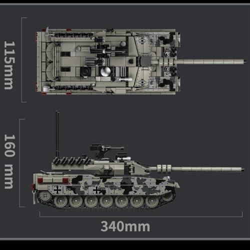 Leopard 2A7 - Military 1009 pcs