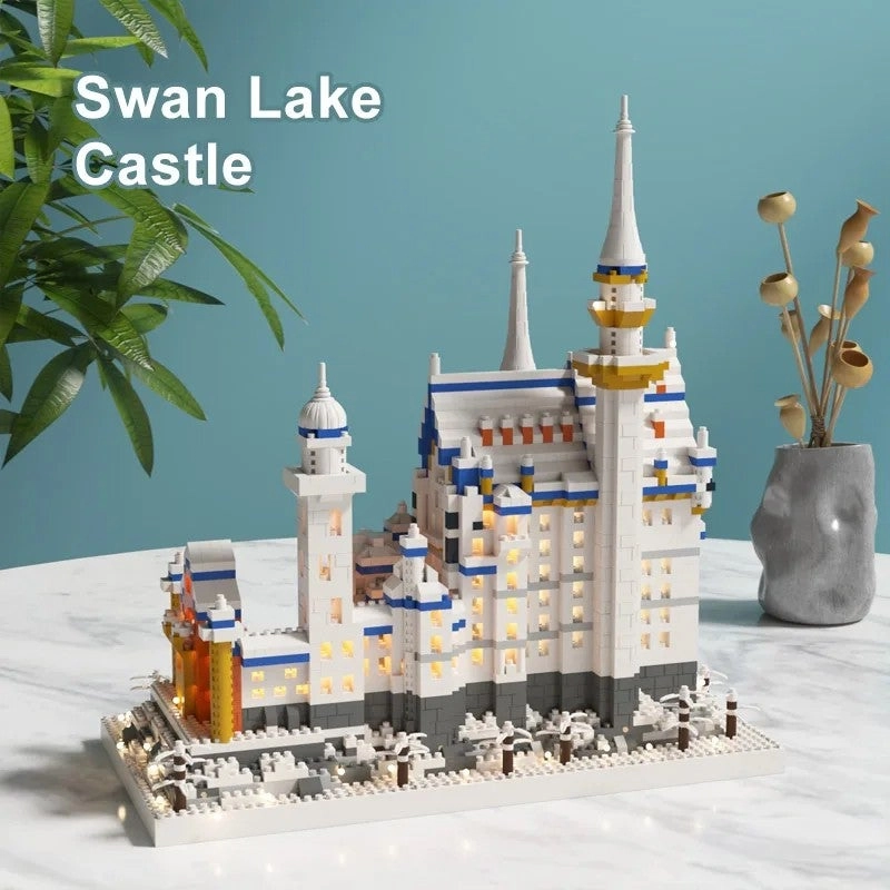Bluejw Swan Lake Castle - 2790pcs