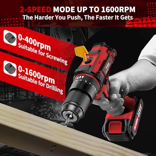 Cordless Drill - 2000 mAh