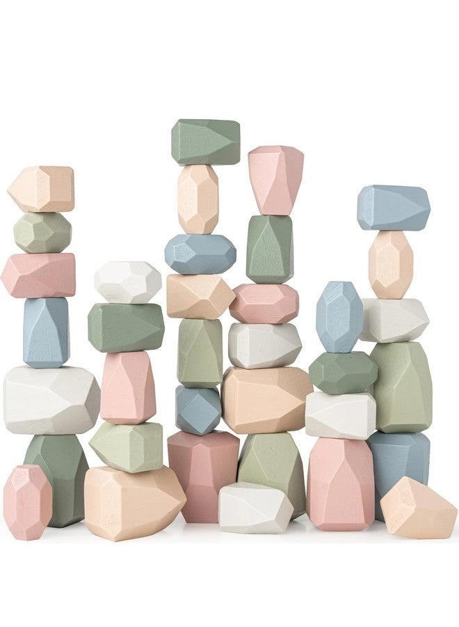 Comfy Cubs Stacking Rocks - 36 pcs