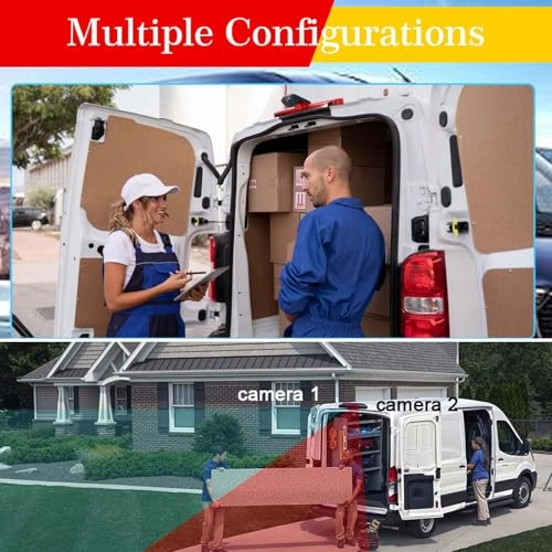 TFT LCD Monitor + Reversing Camera - Night vision 1280 x 720