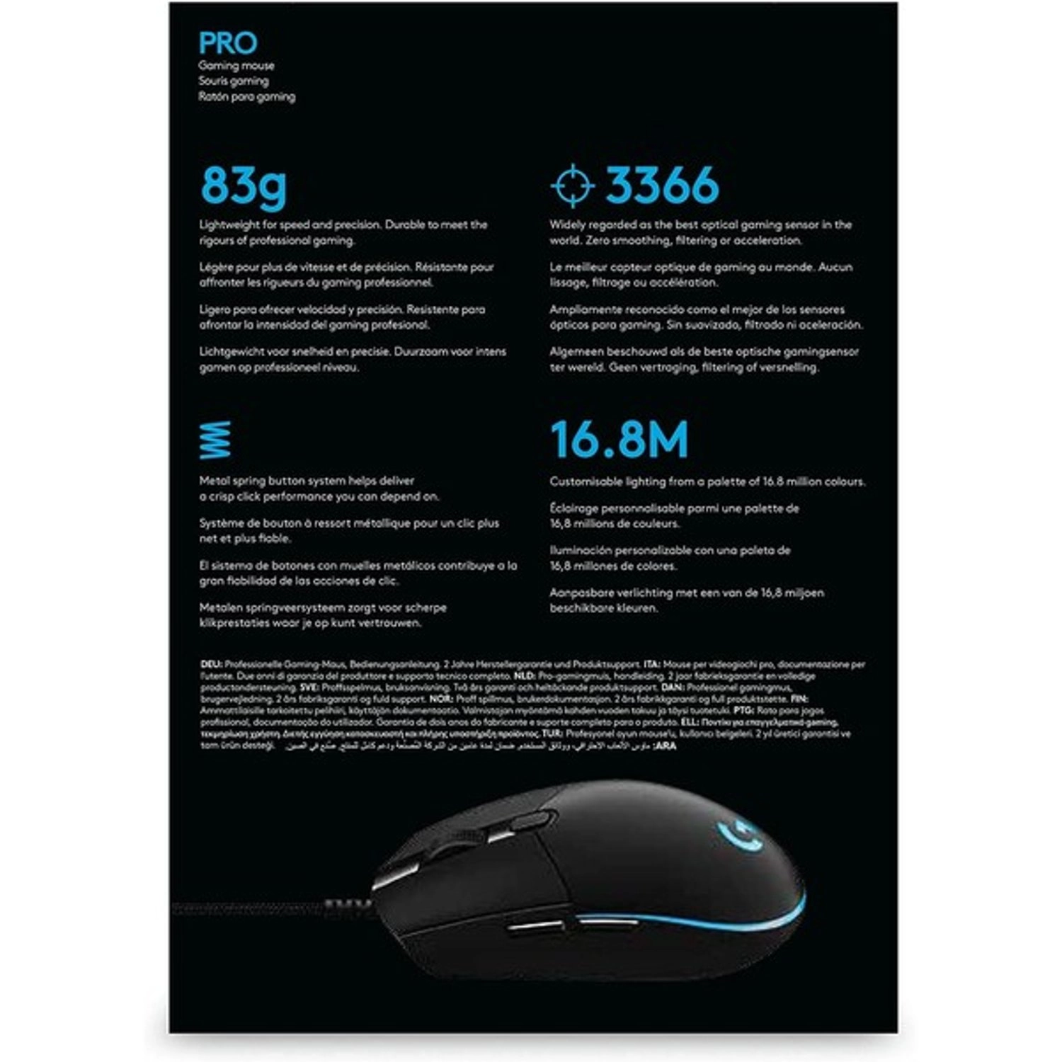 G Pro Mouse - Wired