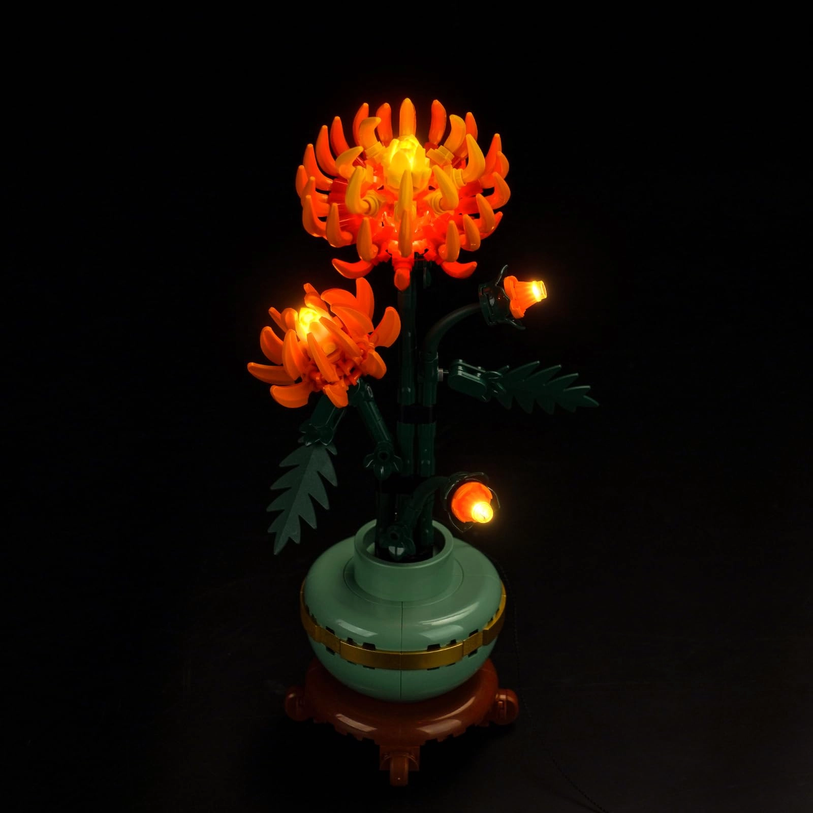 BrickBling Light Kit - Compatible with 10368 Chrysanthemum