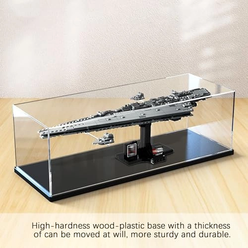 Acrylic Display Case - 75356 Dust-Proof 19x10x11 inch
