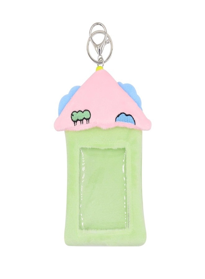 Postcard Sleeve - Plush Keychain ID Bus Card Cover