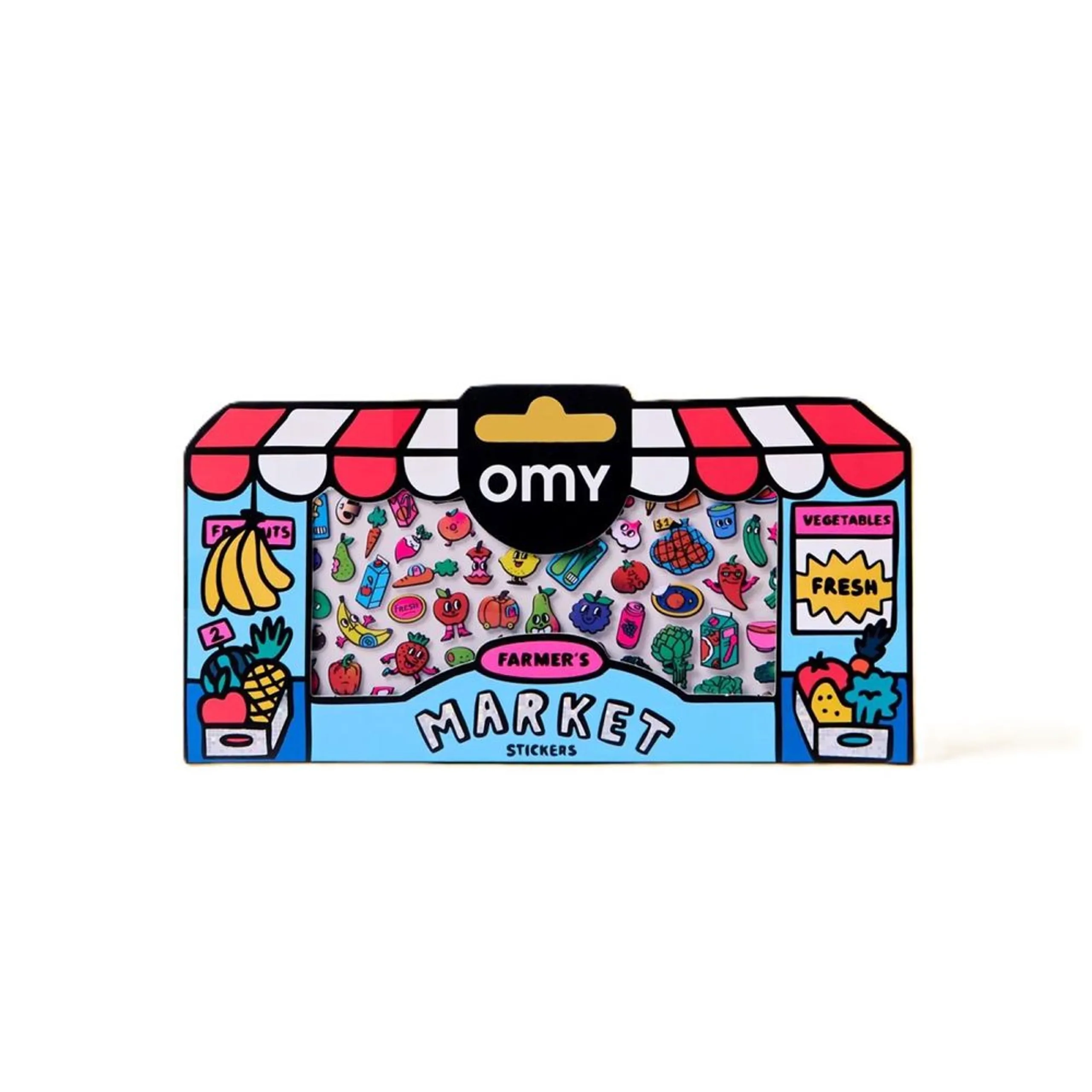 OMY Farmer'S Market Sticker Book 6 pcs