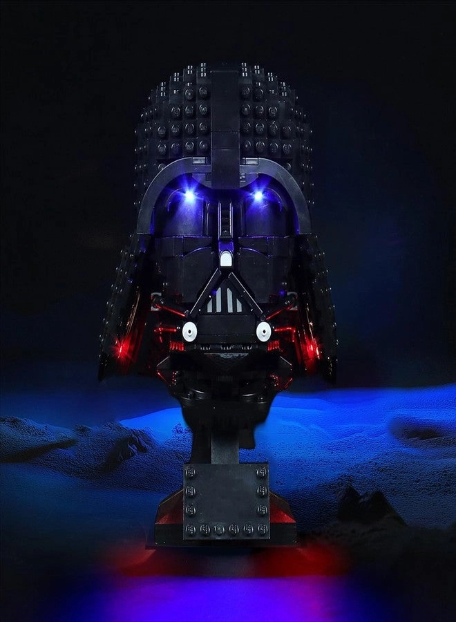 Brickshining LED Lighting Compatible with Lego Darth Vader Helmet 75304