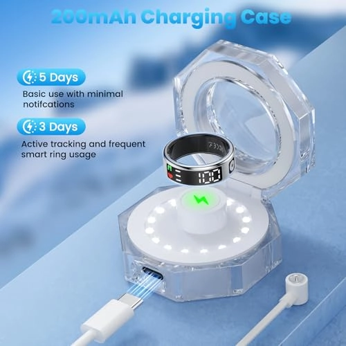 SR08 - Silver Size 11 LED Display