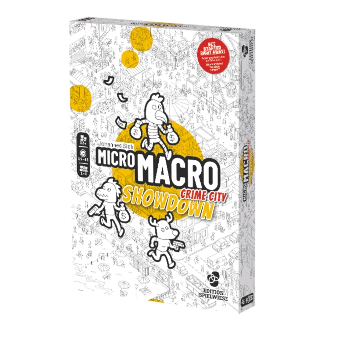 Hachette Boardgames MicroMacro: Crime City – Showdown