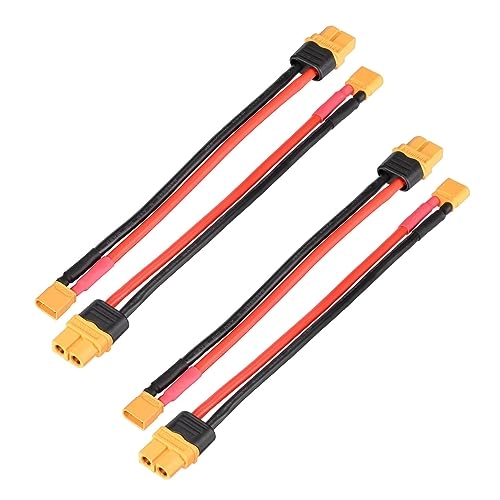 XT60 to XT30 Adapter - XT60 Female XT30 Male 12AWG 6Inches