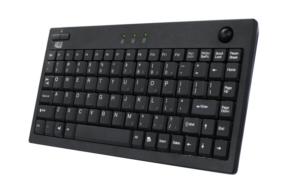 Adesso WKB3100UB - 87Key Wireless