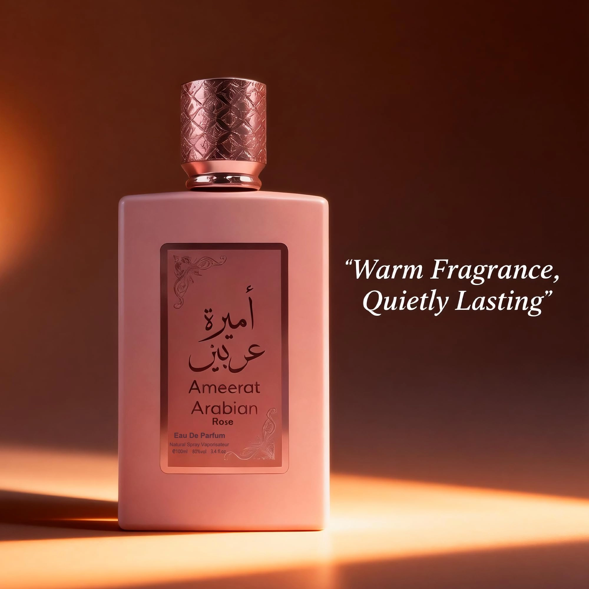 Ameerat Arabian Rose - Eau de Parfum 3.4 Fl Oz