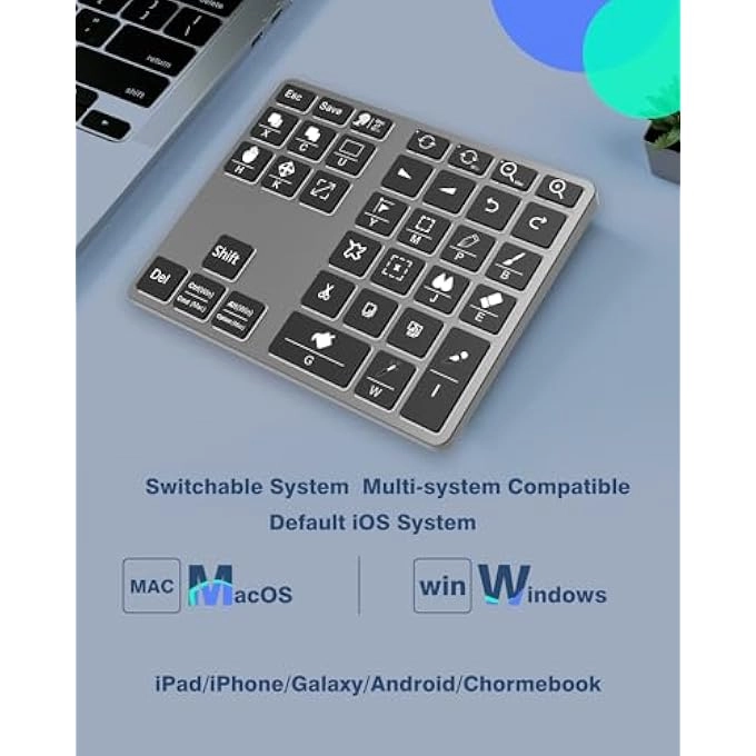 Shortcut Keyboard - US Wireless